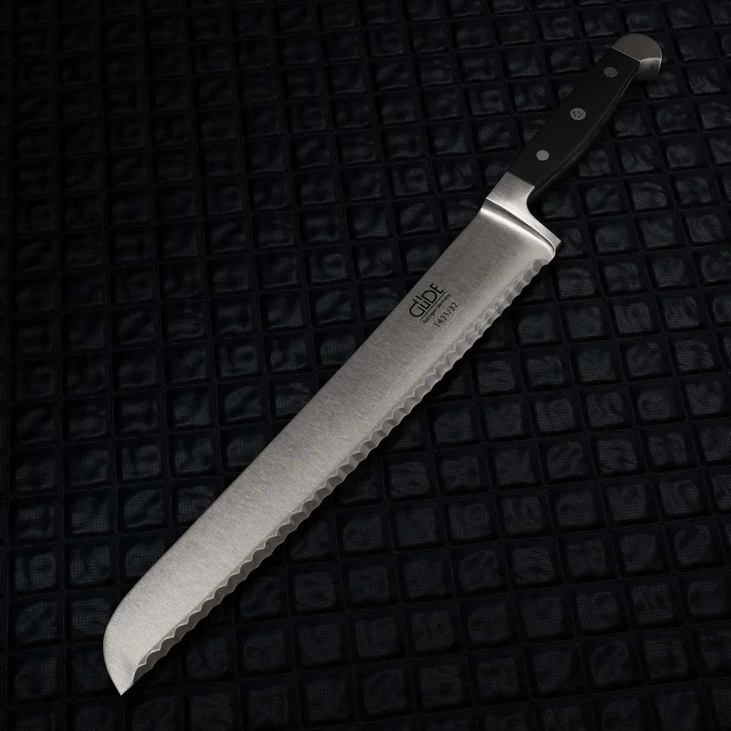 Güde Alpha Coltello pane mancini 32 cm POM nero