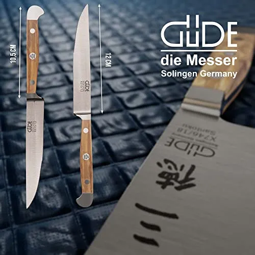 Güde Alpha Olive X313/12 Coltello Bistecca 12 cm Ulivo Forgiato