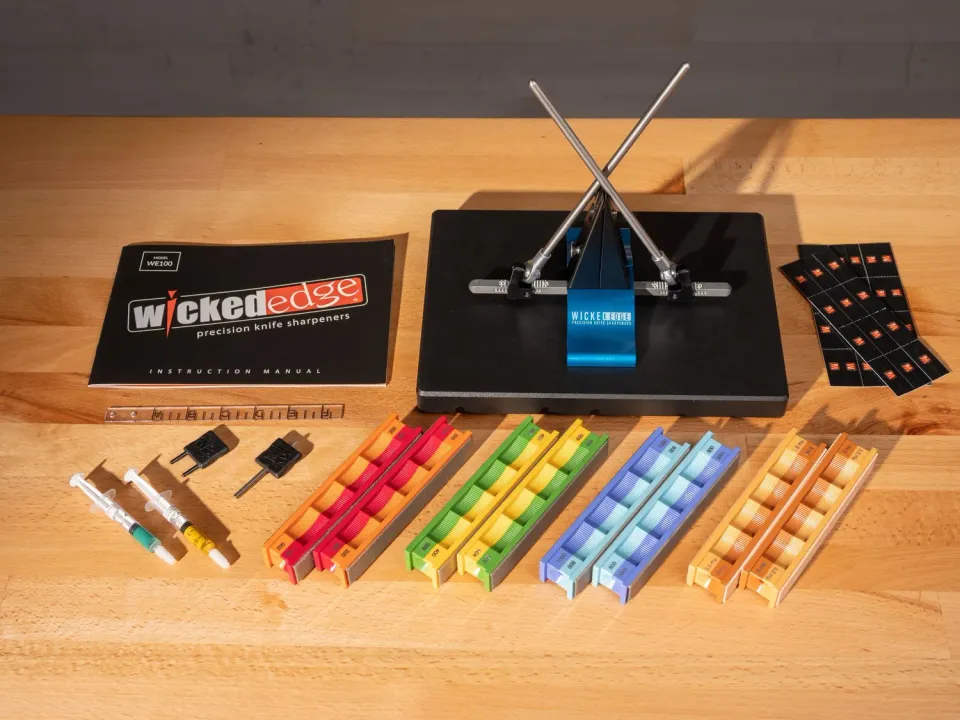 Wicked Edge Pro-Pack I Kit Affilacoltelli WE100 Completo