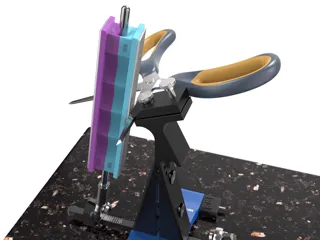 Wicked Edge Scissor adattatore affilatura forbici orientabile