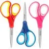 LIVINGO Forbici Scuola 7" Punta Appuntita 3 Pezzi Affilate