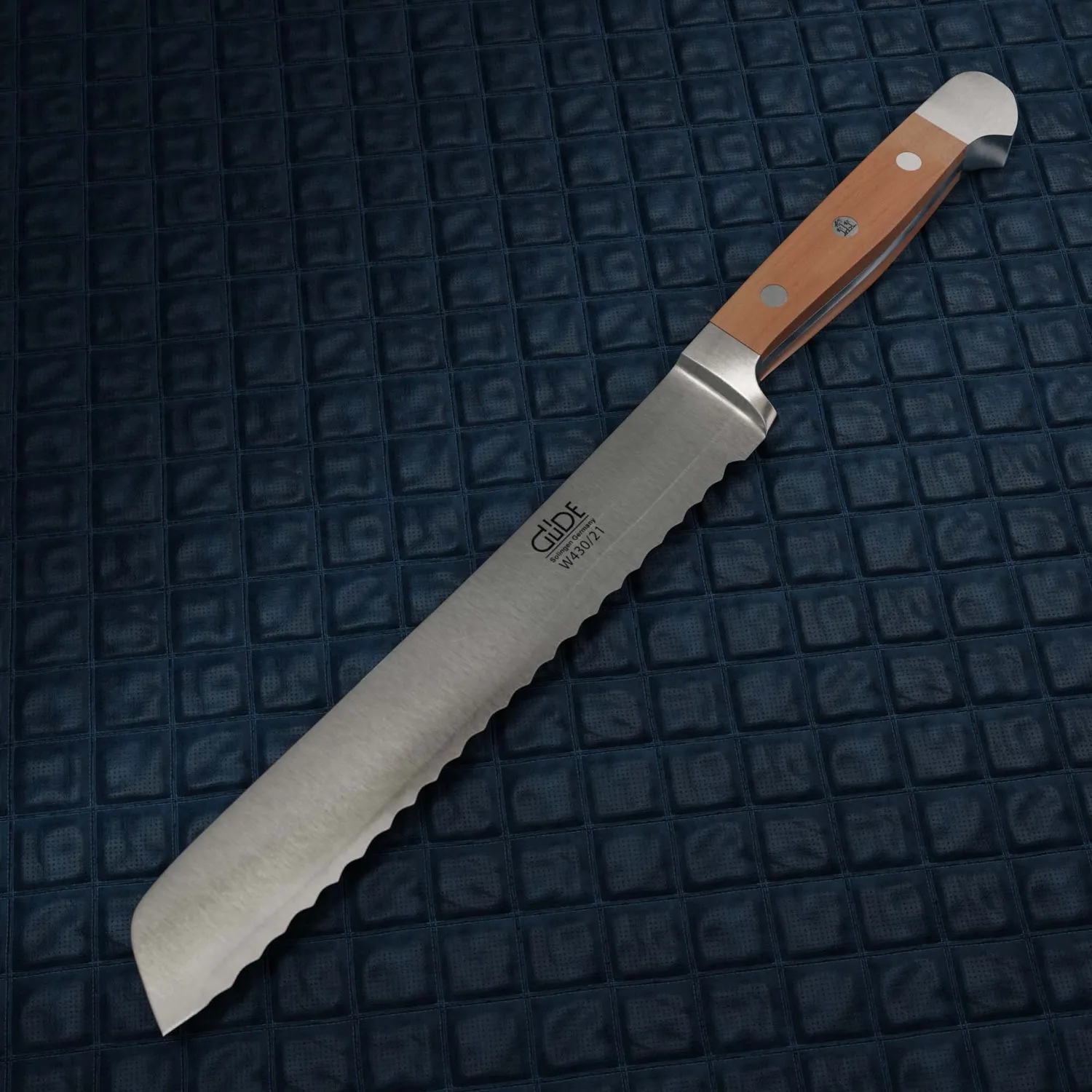 Güde Alpha Birne coltello pane 21 cm mancini pero forgiato