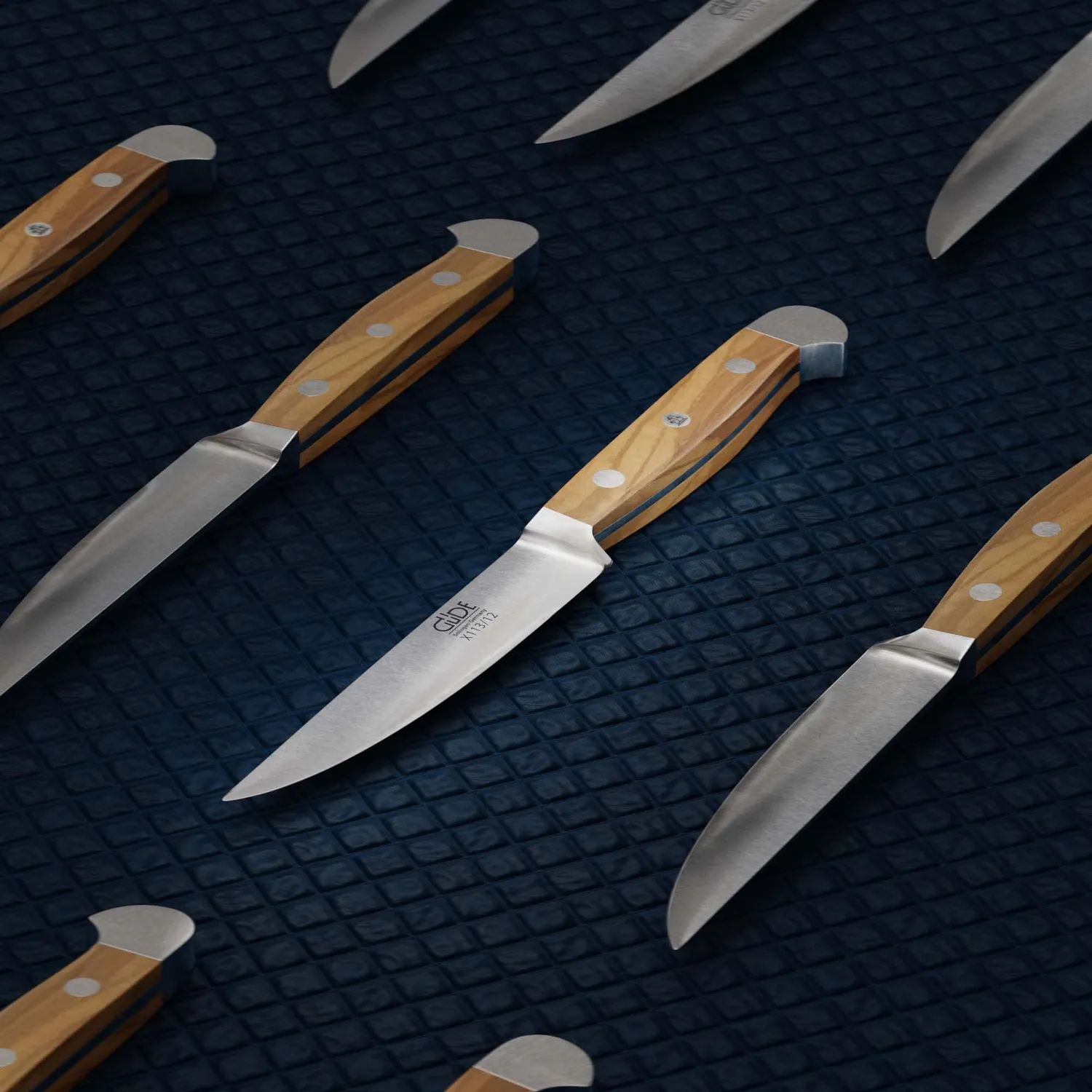 Güde Alpha Olive coltello bistecca 12 cm ulivo forgiato