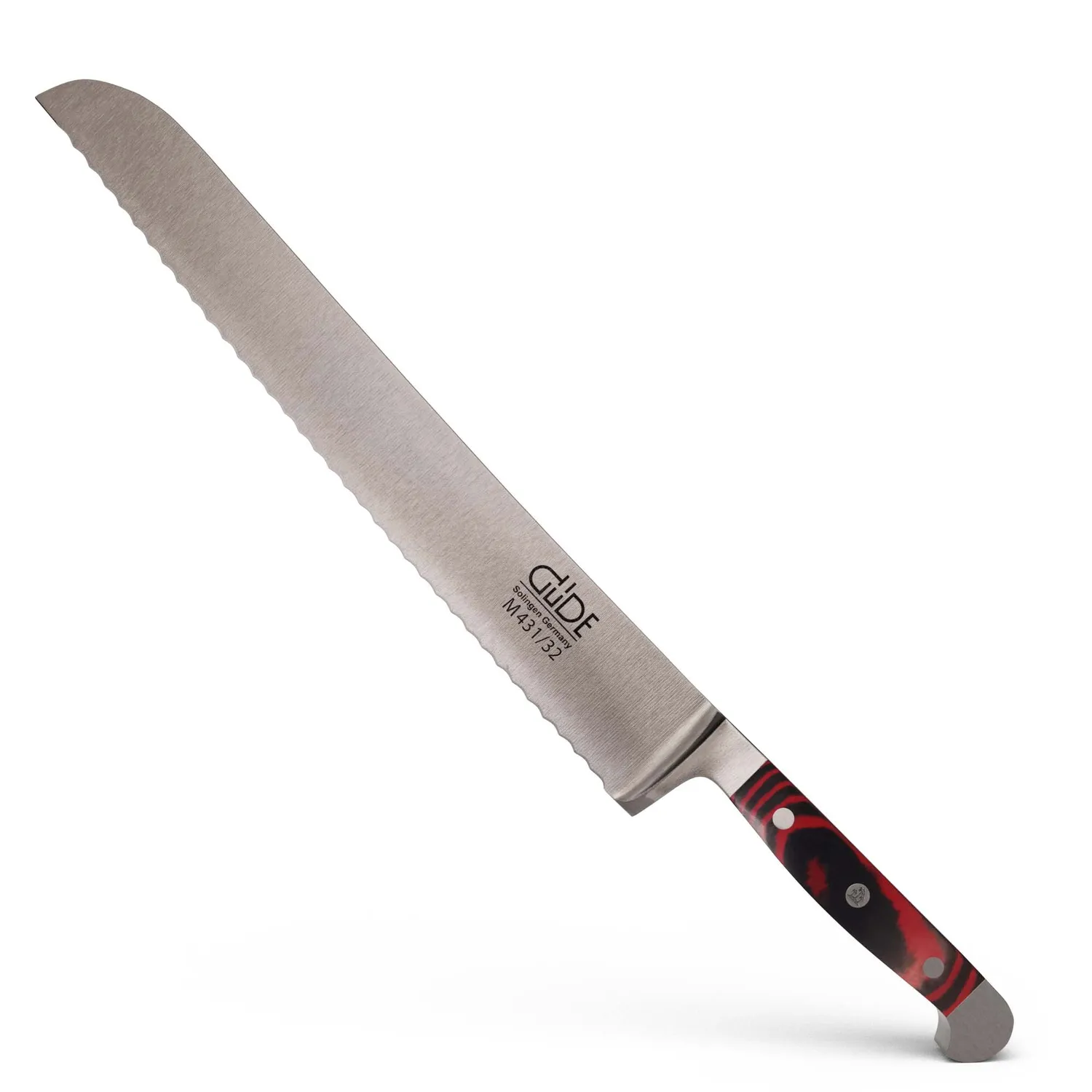 Güde Alpha Olive coltello pane 32 cm ulivo mancini