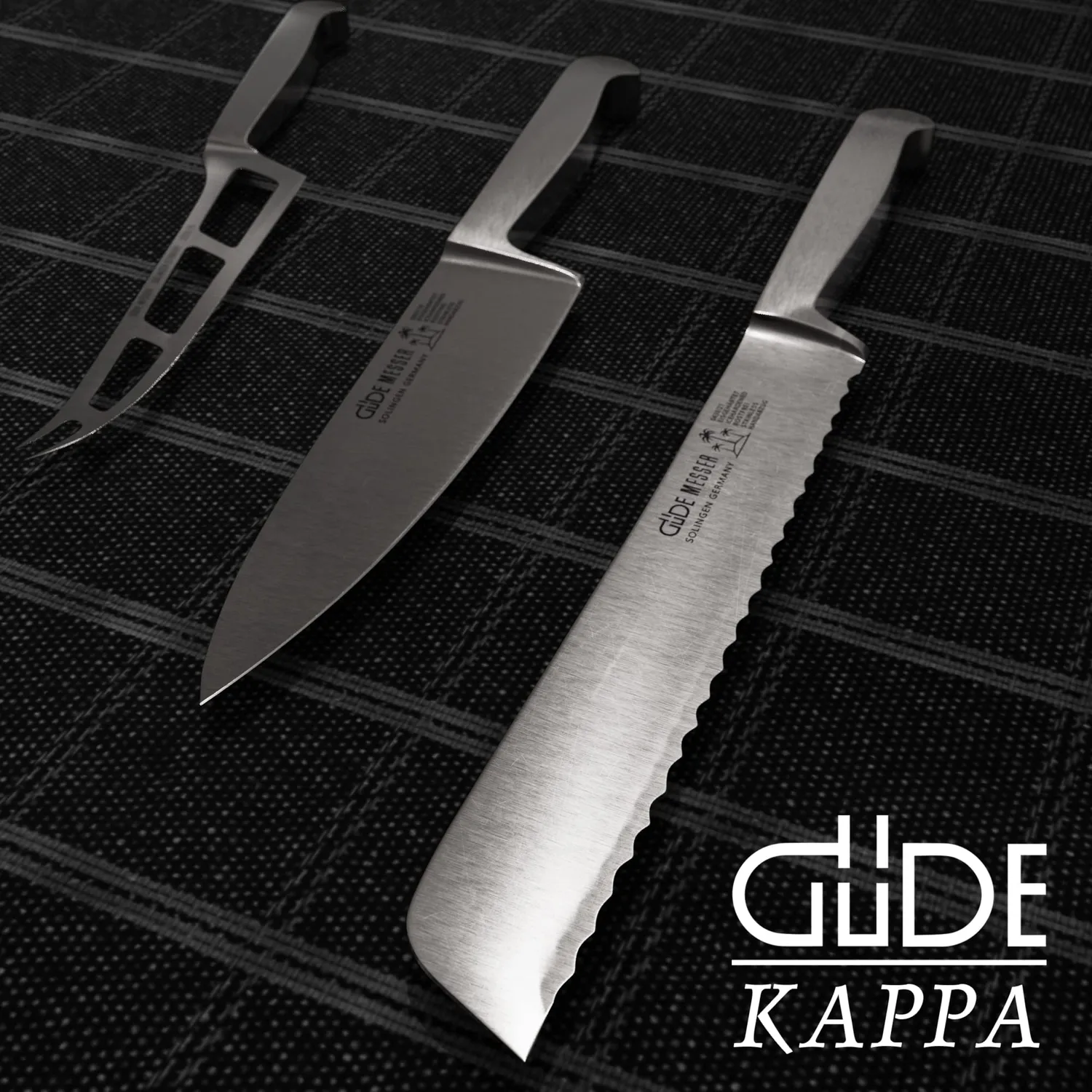 Güde Kappa coltello pane 21 cm seghettato forgiato