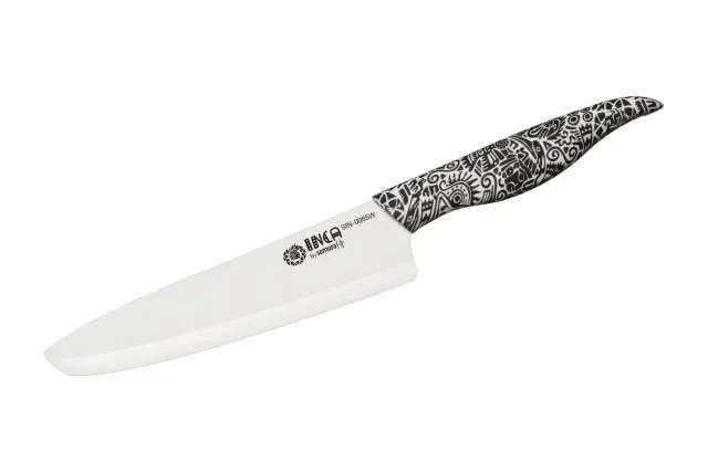 Samura Inca SIN-0085W coltello chef ceramica 187 mm