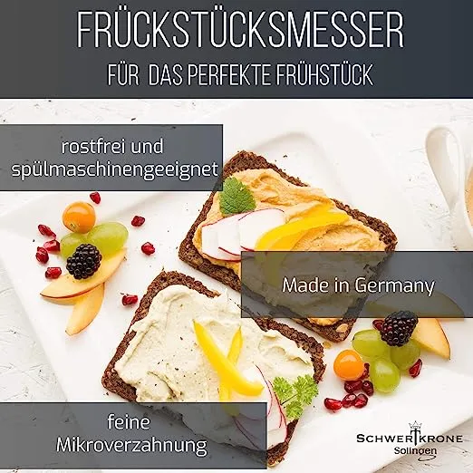 Schwertkrone MK22102 coltello pane microdentato