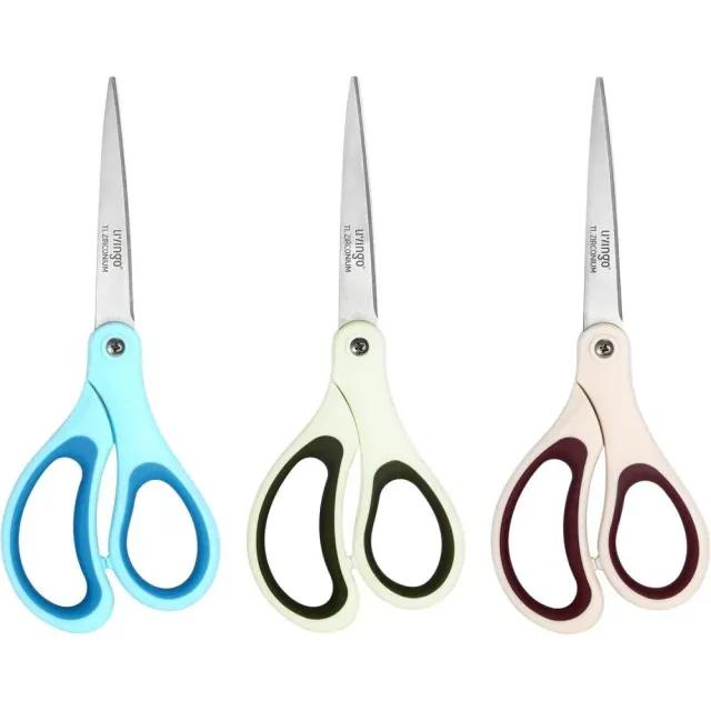 LIVINGO forbici multiuso 3 pezzi 8" titanio colori