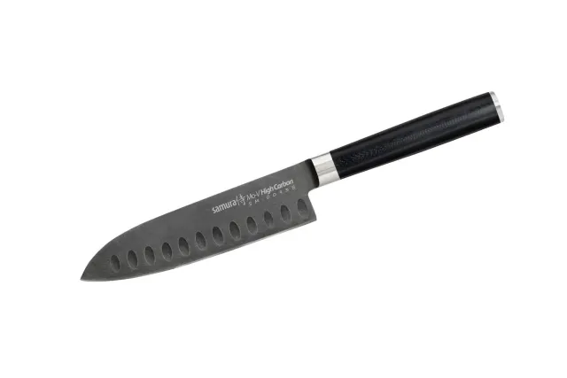 Samura Mo-V Stonewash coltello santoku 138 mm AUS-8