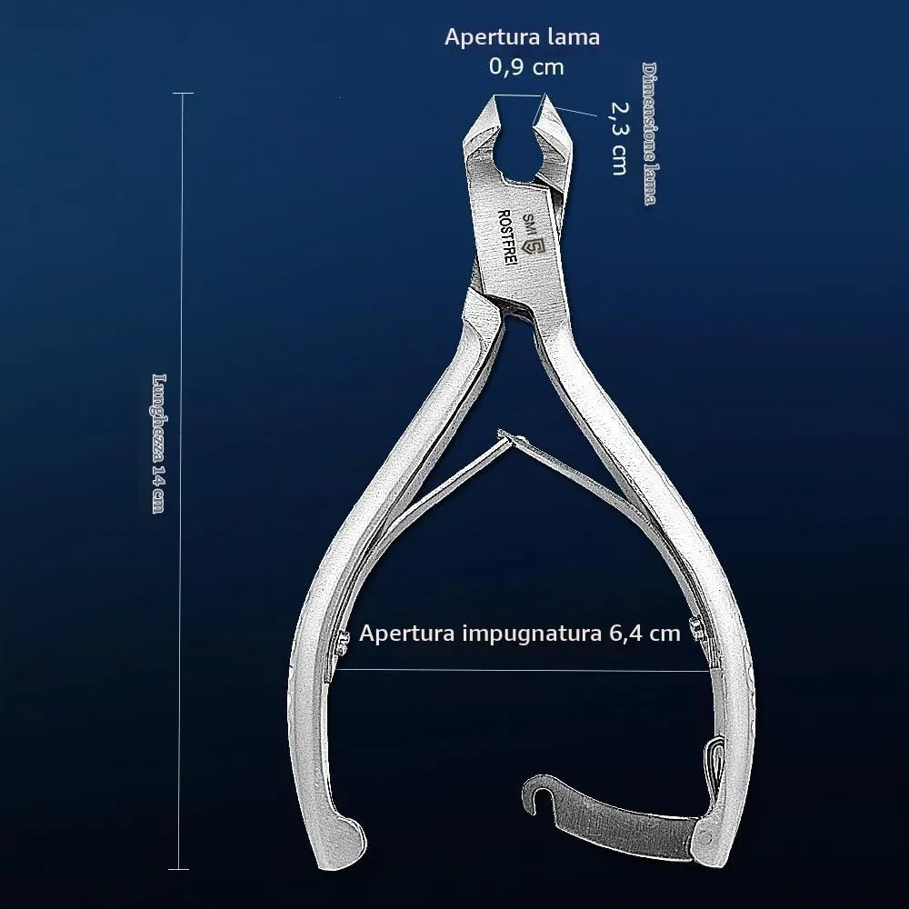 SMI 14 cm tronchesino unghie piedi lama curva