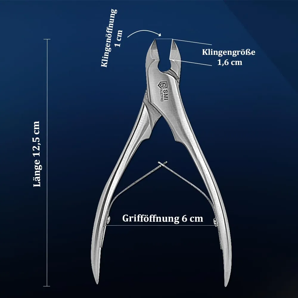 SMI Luna 12,5 cm tronchesino unghie piedi lama curva