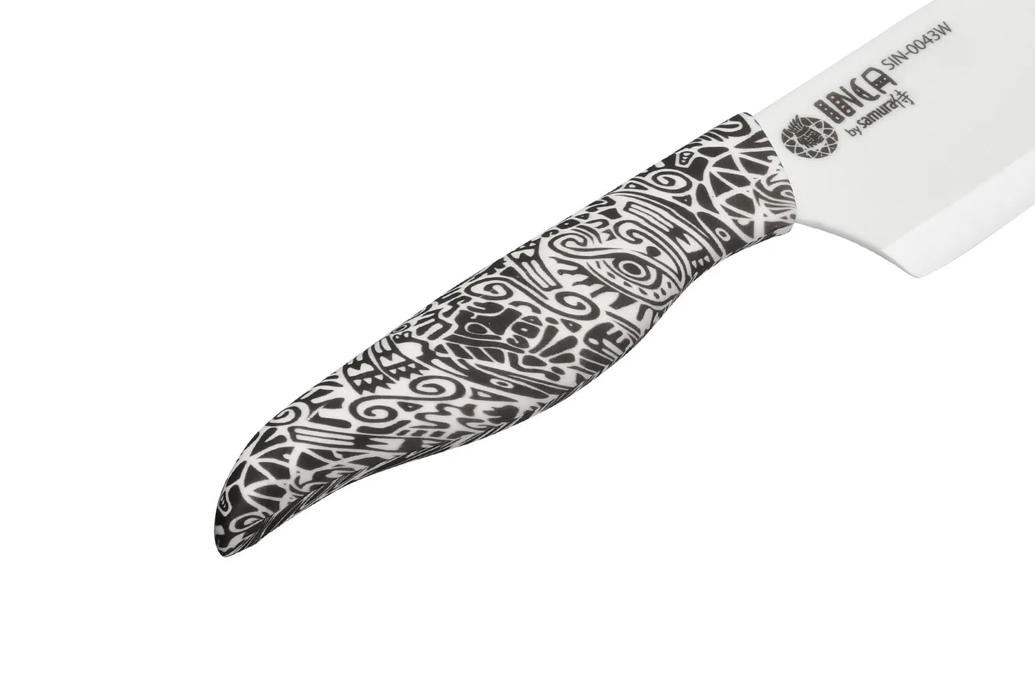 Samura Inca SIN-0043W nakiri ceramica 165 mm bianco