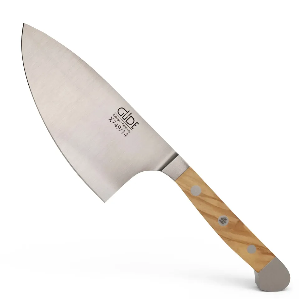 Güde Alpha-Olive Shark coltello erbe 14 cm ulivo