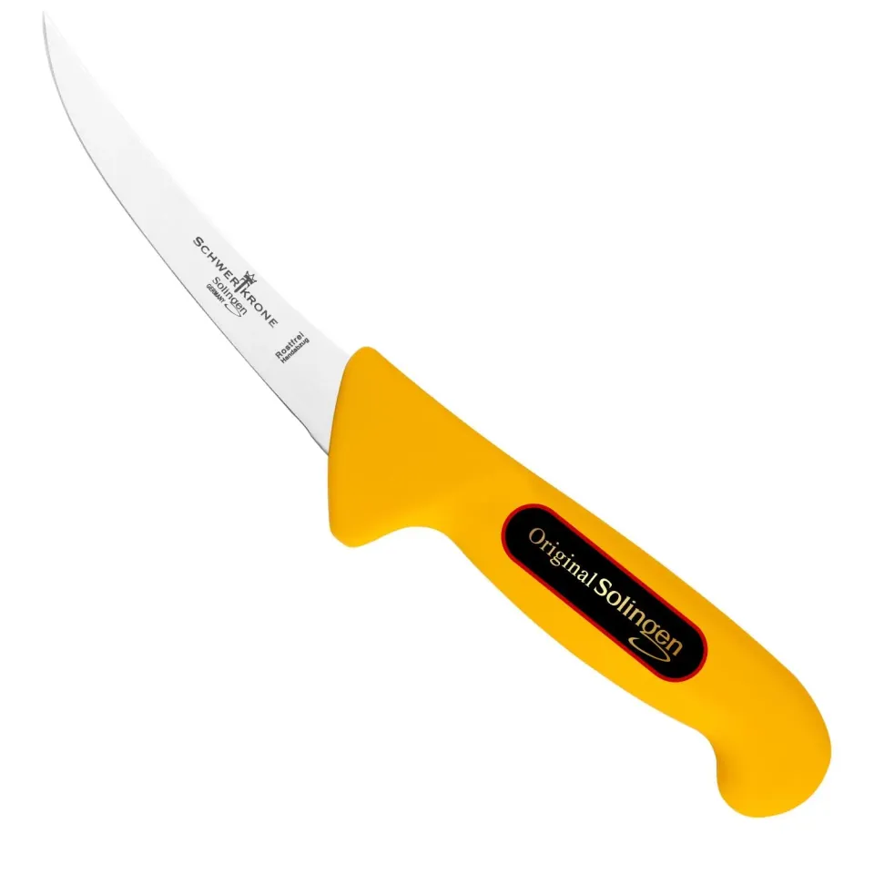 Schwertkrone Coltello Disosso 13 cm Semi-flessibile Giallo