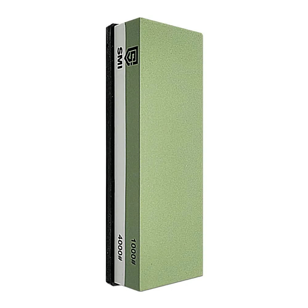 SMI Pietra Affilacoltelli 1000/4000 con Base Doppia Faccia