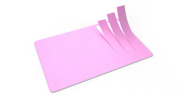 Wicked Edge film diamantato 3 micron lucidatura 10 strisce