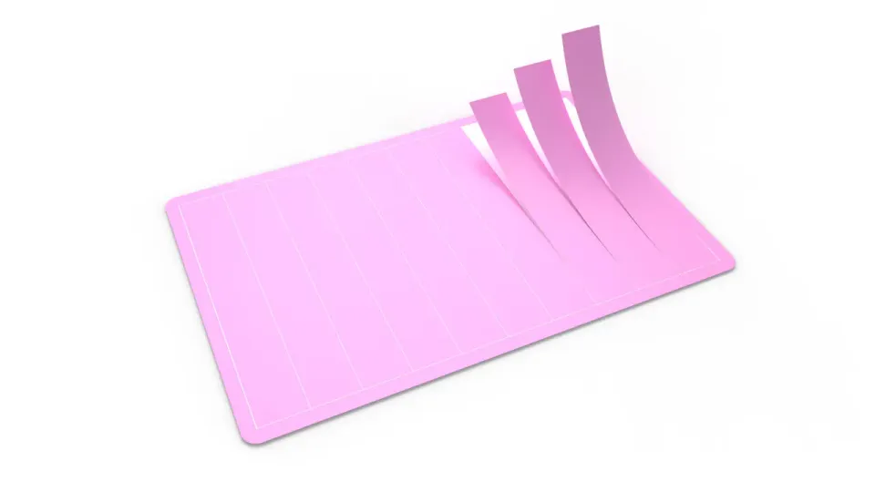 Wicked Edge film diamantato 3 micron lucidatura 10 strisce