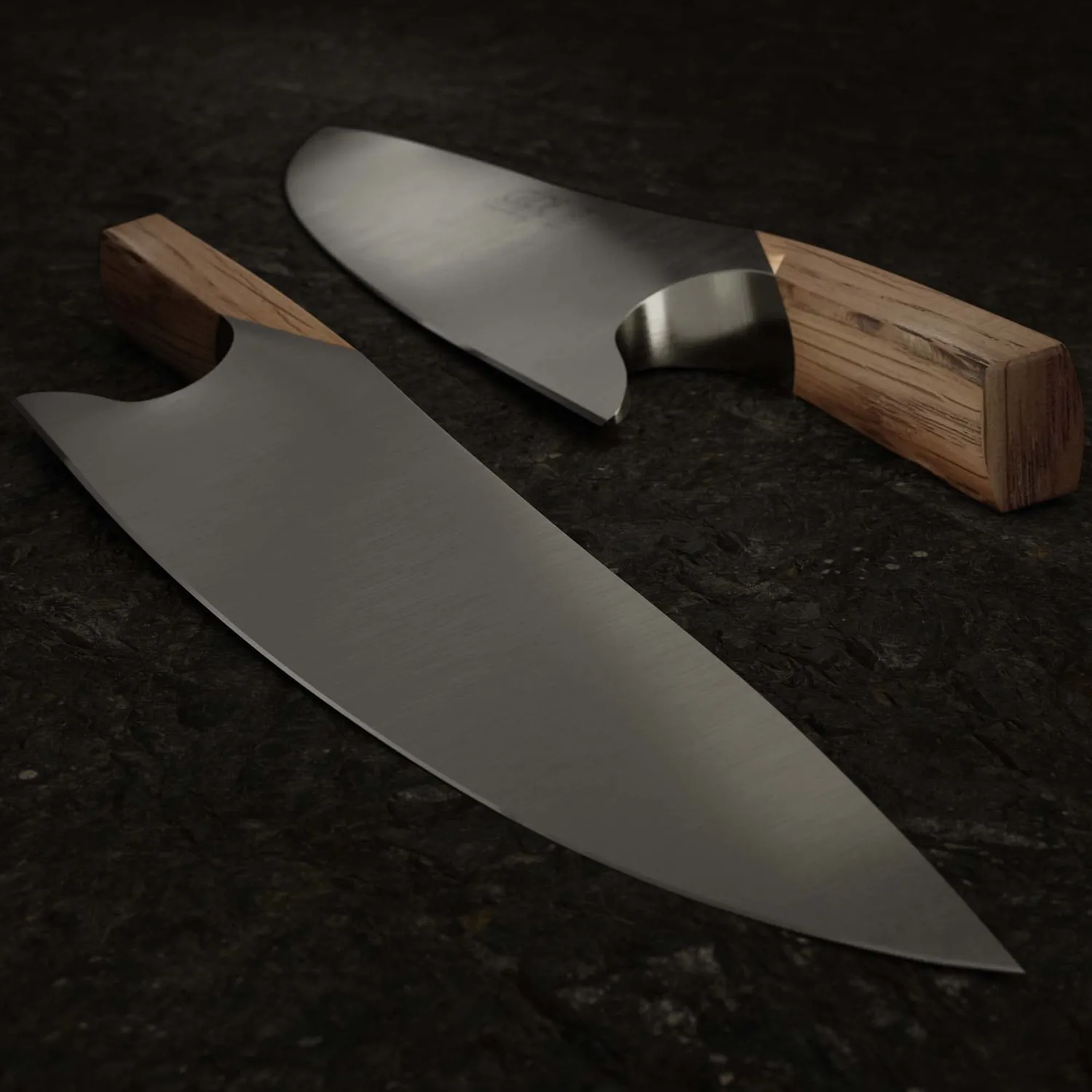 Güde The Knife Coltello chef 26 cm rovere di botte