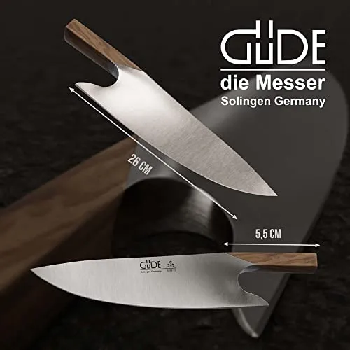 Güde The Knife coltello chef 26 cm legno ulivo