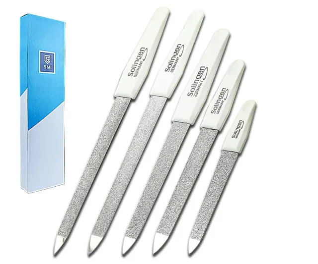 SMI Solingen Set 5 Lime Unghie Zaffiro Doppia Grana