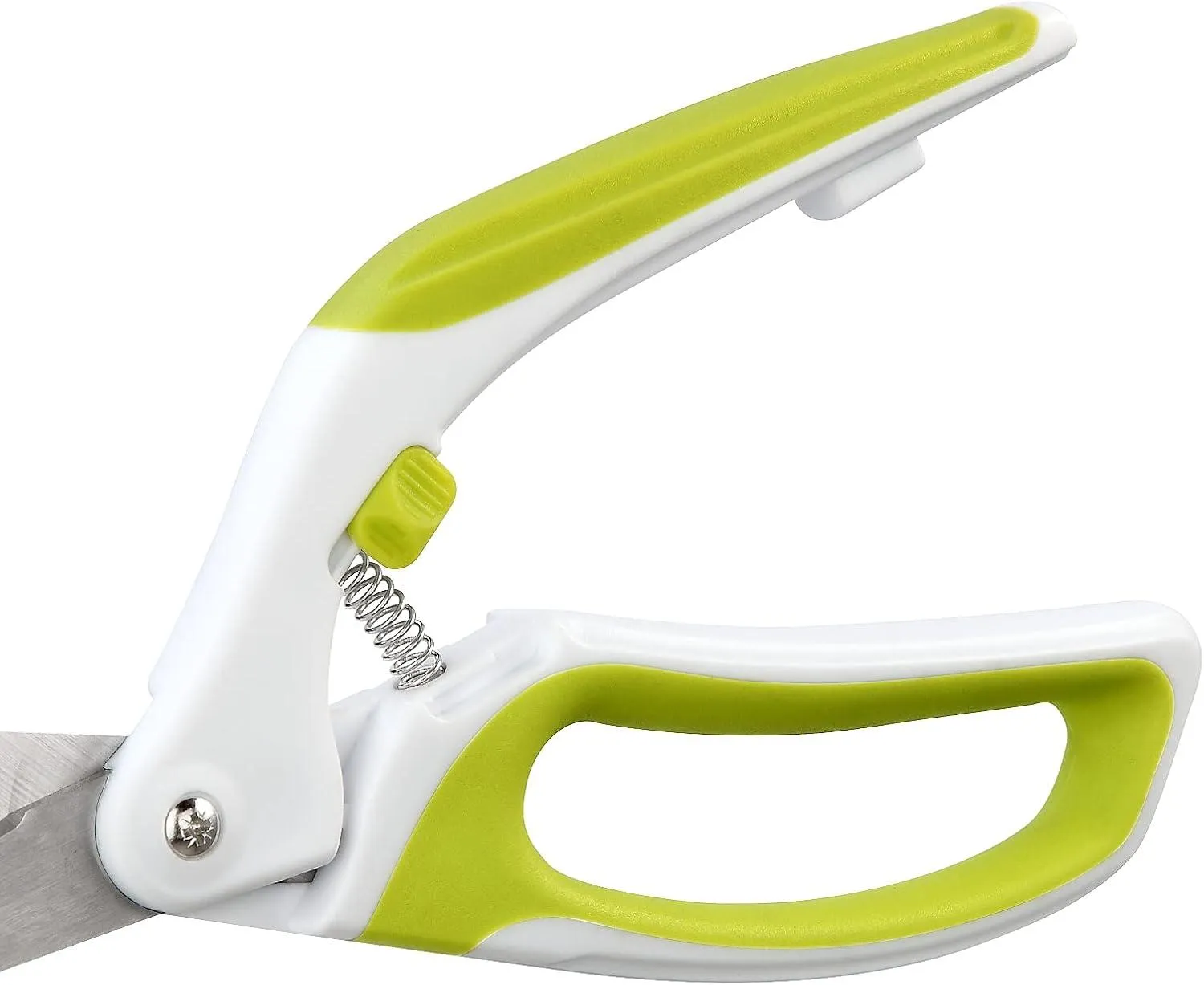 LIVINGO 10" Forbici Sarto a Molla Acciaio Verde