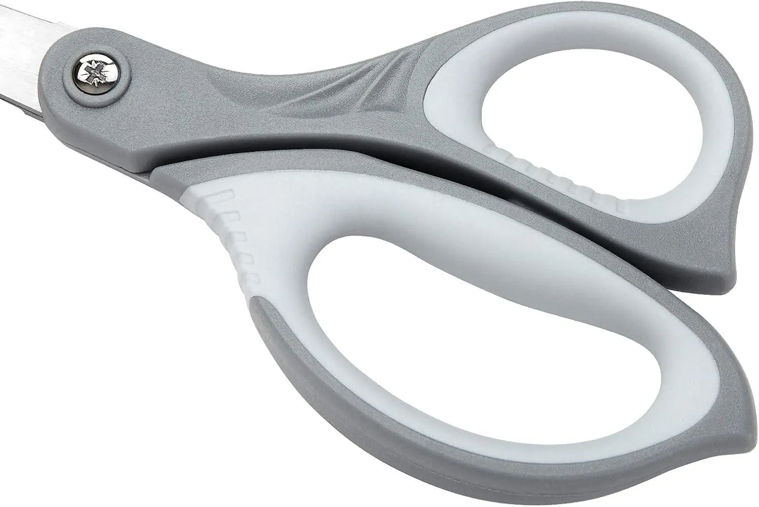 LIVINGO Forbici Multiuso 8,5 Pollici 3 Pezzi Blu Rosso Grigio
