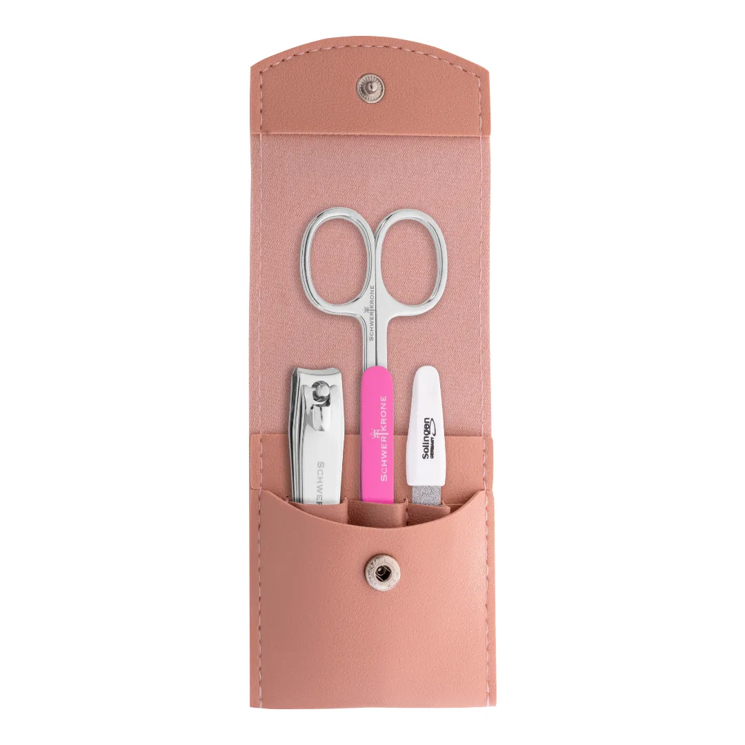 Schwertkrone set manicure 4 pezzi marrone Solingen