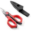 LIVINGO Forbici Elettricista Dentate 6 Pollici con Clip
