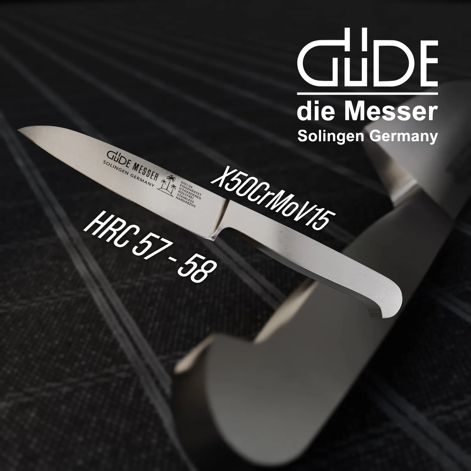 Güde Alpha coltello verdura 9 cm forgiato