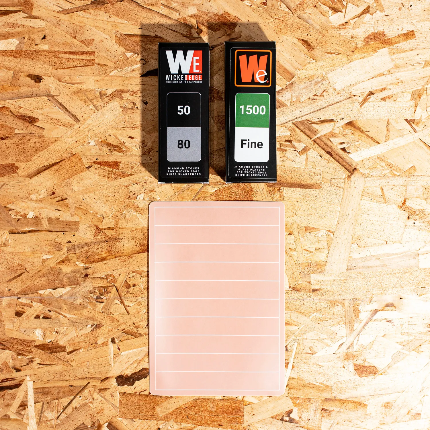 Wicked Edge Edge Kit II Pietre Diamantate 50/80 1500 6u