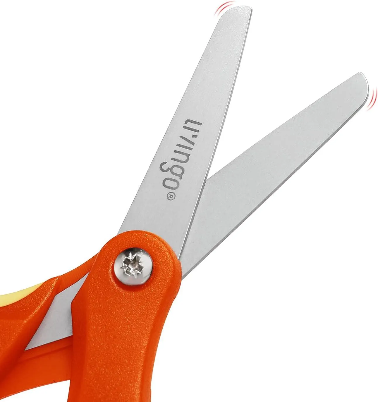 LIVINGO forbici bambini 5" punta tonda 3 pezzi
