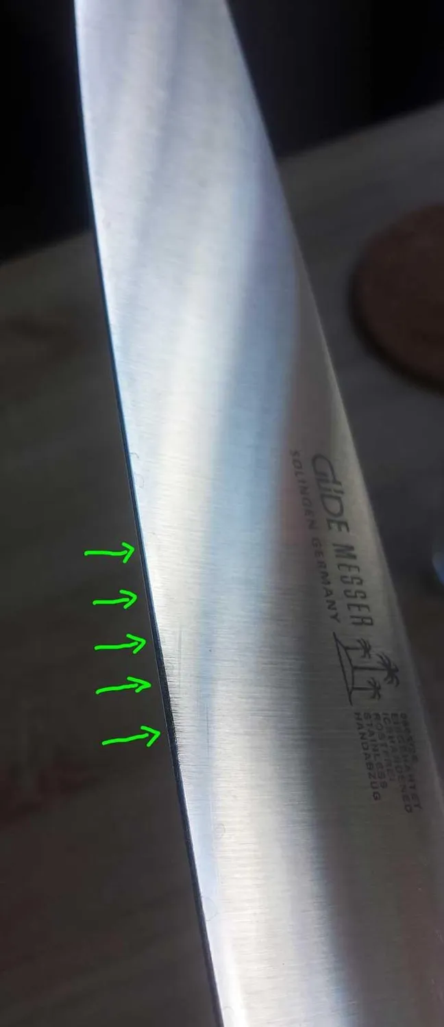 Güde Kappa Coltello Cuoco 26 cm Acciaio Forgiato
