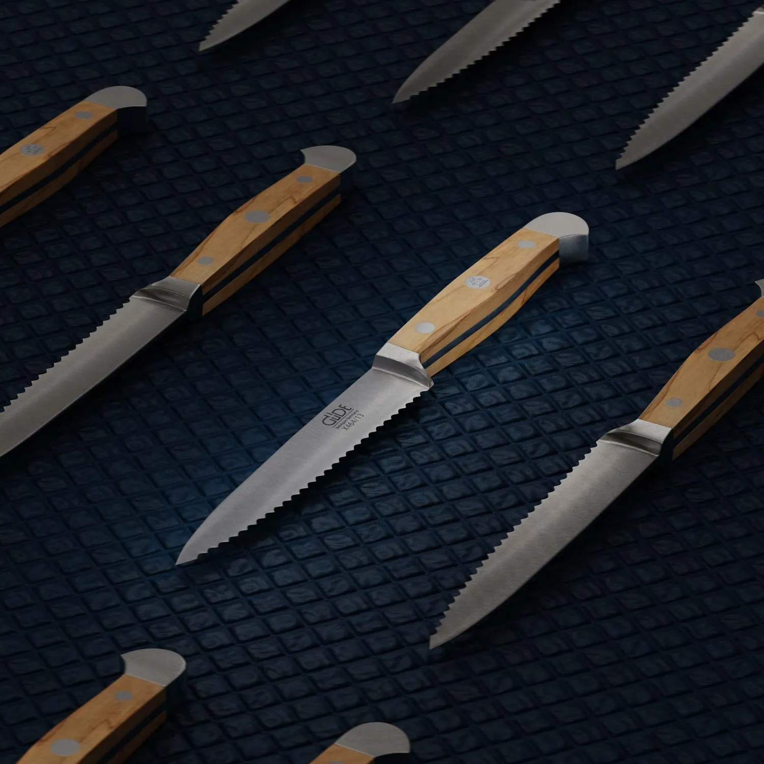 Güde Alpha Olive coltello pomodoro 13 cm ulivo