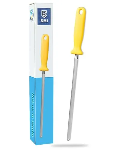 SMI Solingen 22,5 cm acciaio affilacoltelli cucina