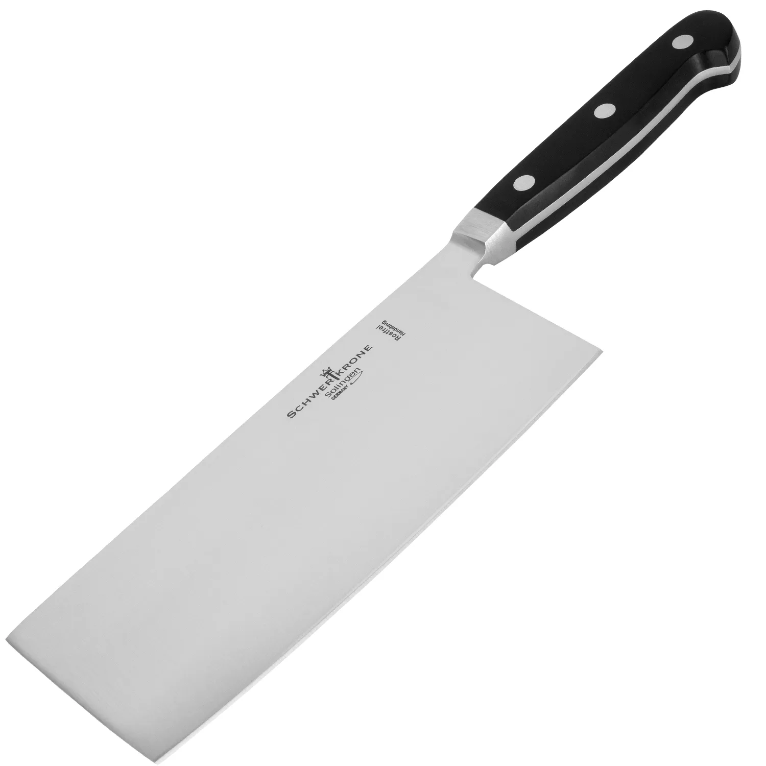 Schwertkrone Siegmund Weber coltello cinese 18 cm nero