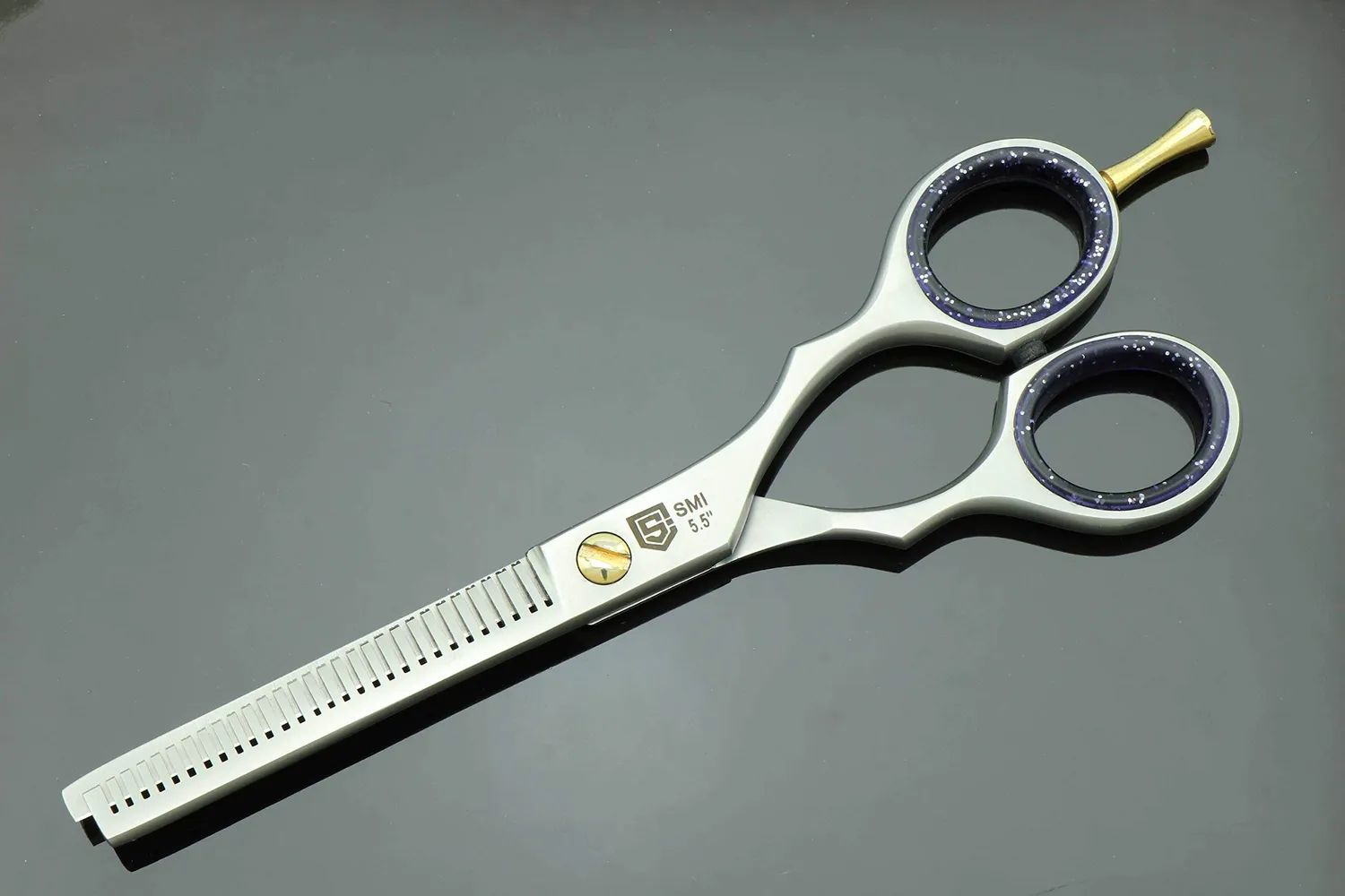SMI Forbici Sfoltire Capelli 5,5" Acciaio Inox Dentata
