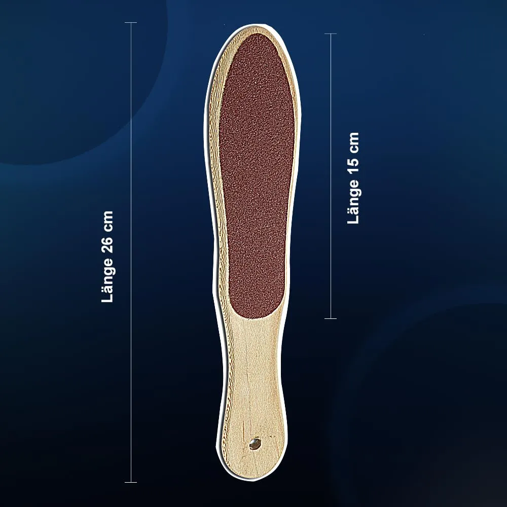 SMI Raspa Piedi legno 26 cm doppia grana secco bagnato