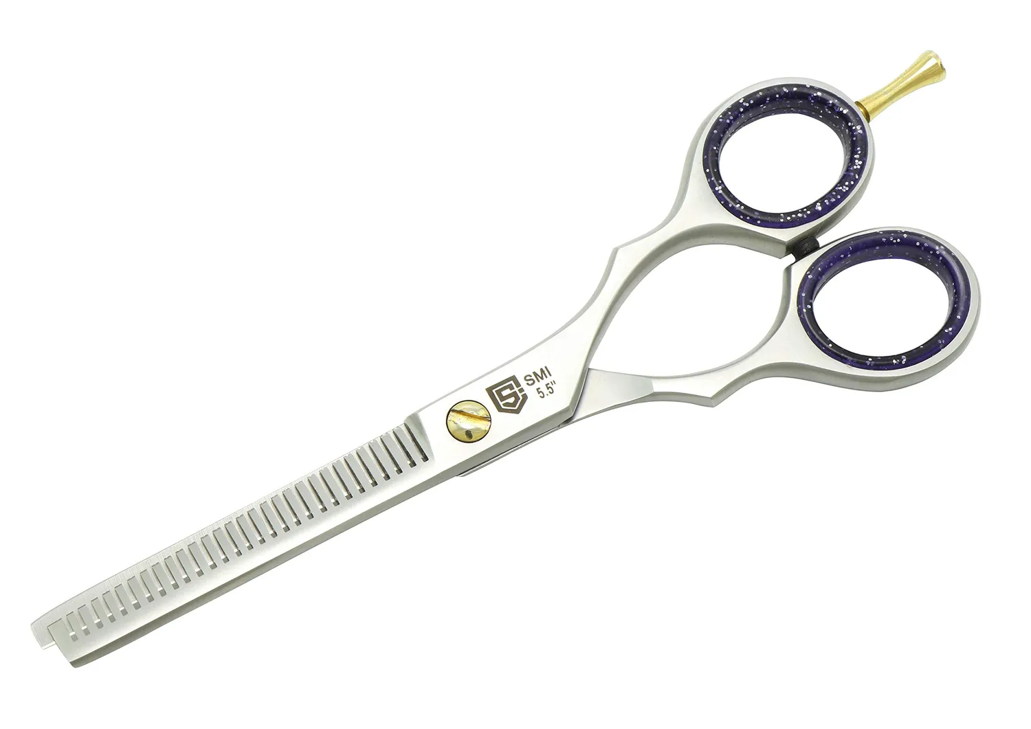 SMI Forbici Sfoltire Capelli 5,5" Acciaio Inox Dentata