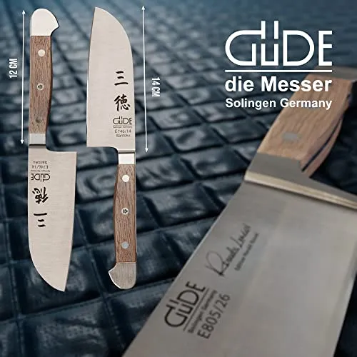 Güde Alpha Fasseiche Santoku coltello 14 cm rovere forgiato