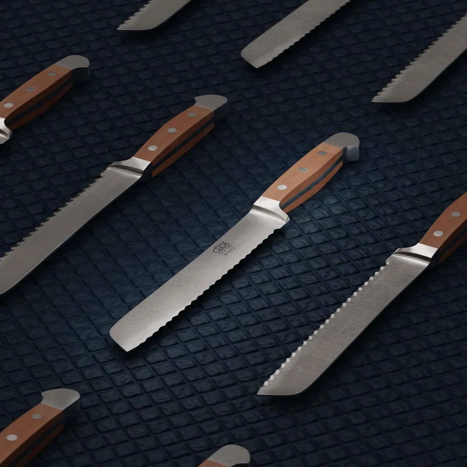 Güde Alpha Birne coltello pane 21 cm mancini pero forgiato
