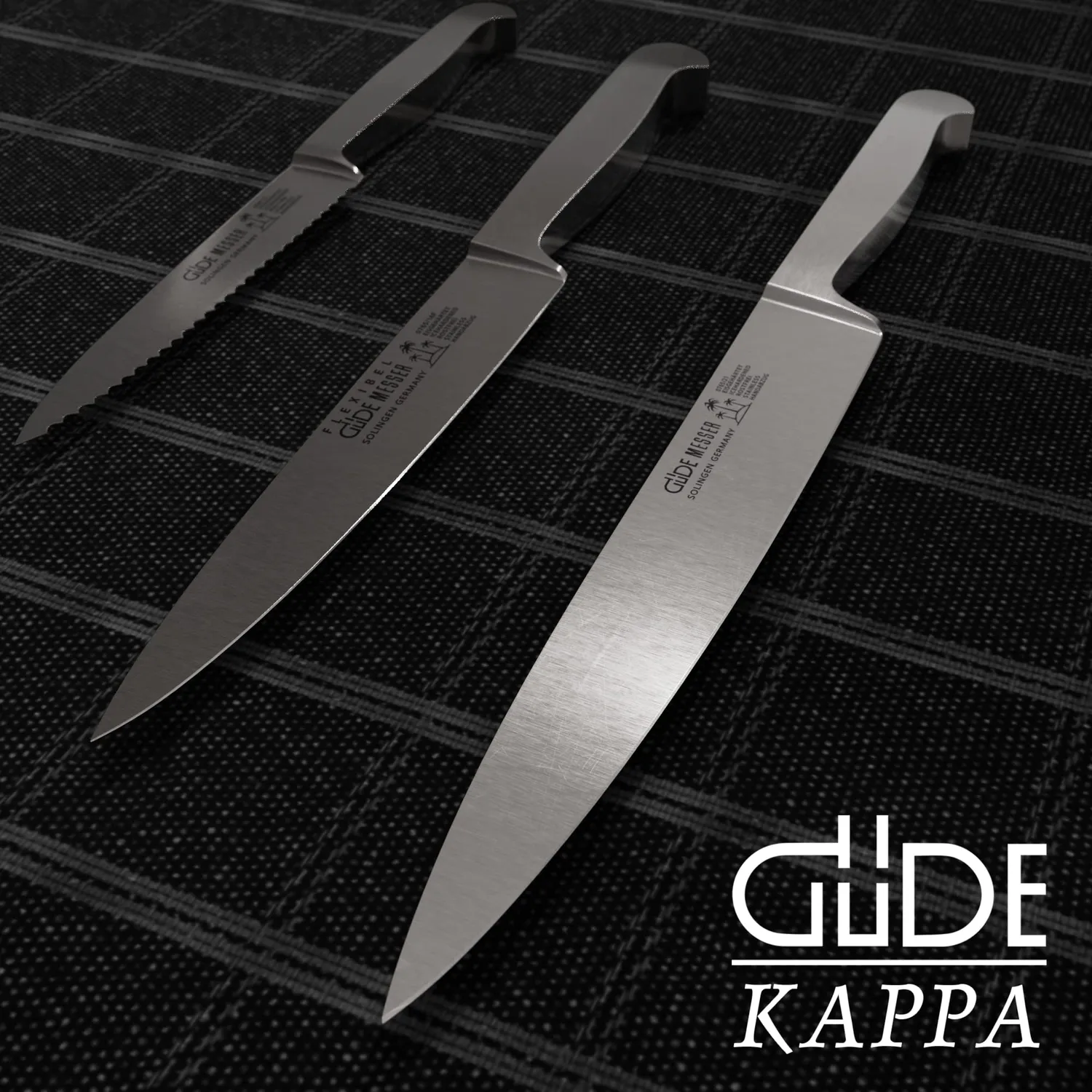 Güde Kappa coltello prosciutto 21 cm acciaio