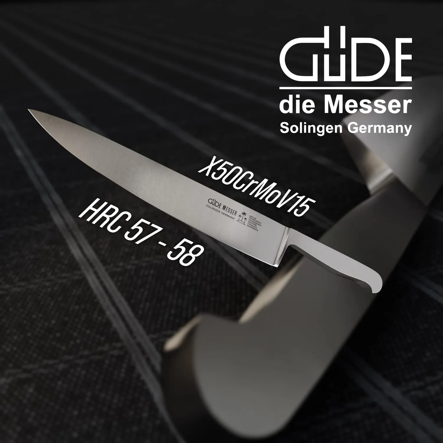 Güde Kappa Coltello Cuoco 26 cm Acciaio Forgiato