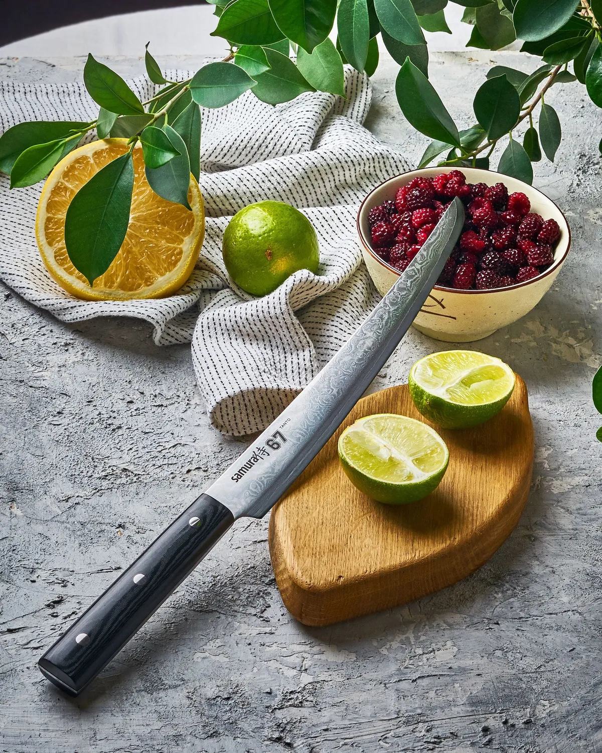 Samura 67 SD67-0046MT coltello slicing tanto 230 mm