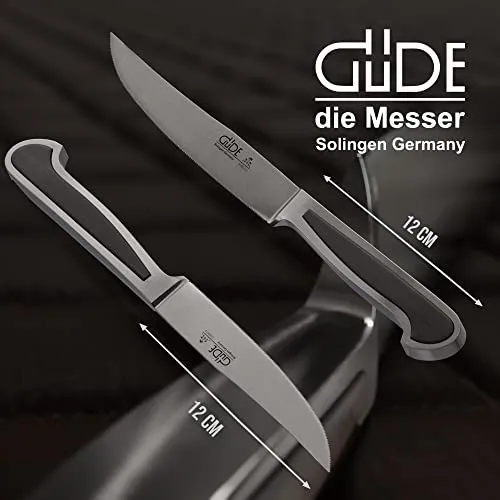 Güde Delta Porterhouse coltello bistecca 12 cm grenadilla forgiato