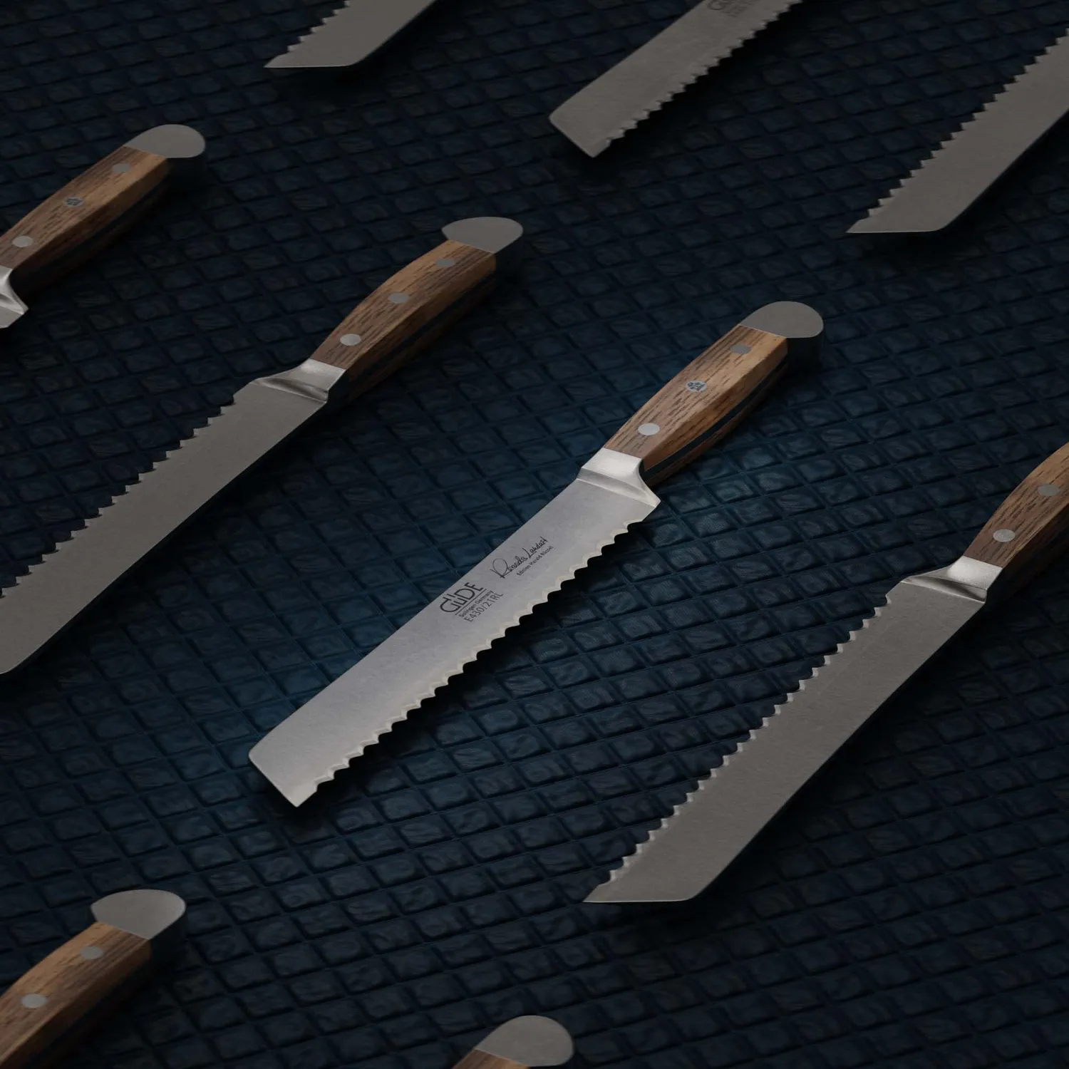 Güde Alpha Fasseiche coltello pane 21 cm quercia botte