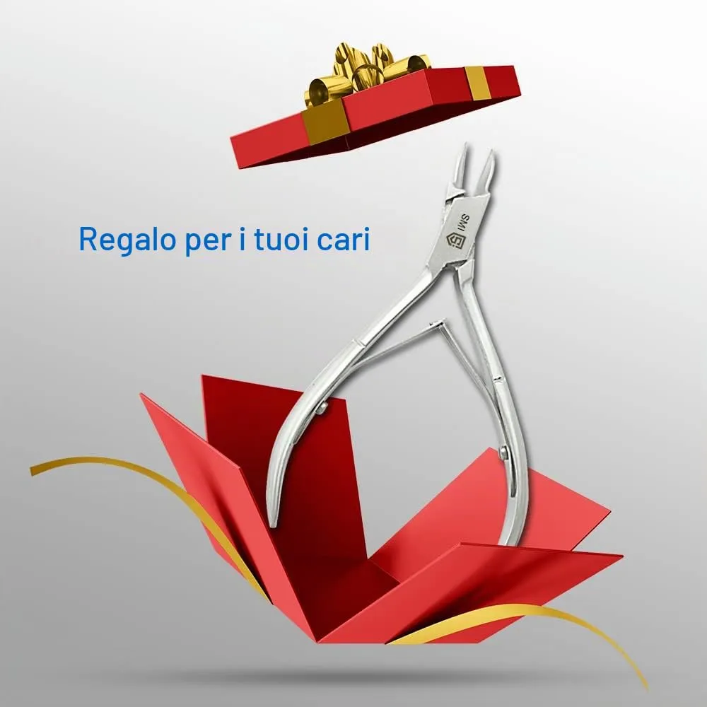 SMI Tronchesino 12,7 cm tagliaunghie precisione punta fine acciaio