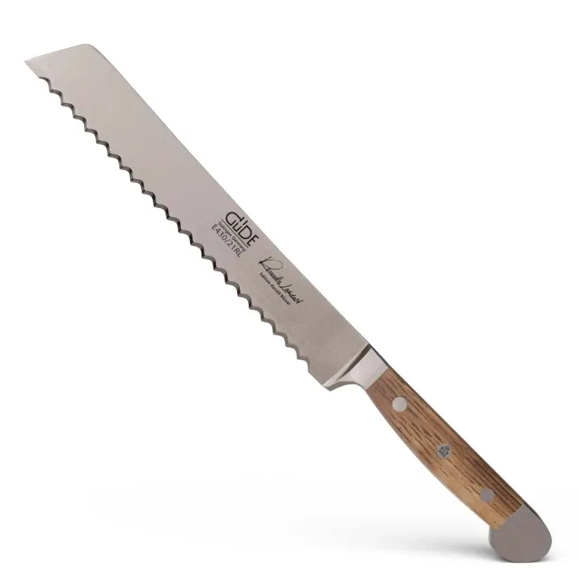 Güde Alpha Fasseiche coltello pane 21 cm quercia botte
