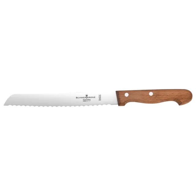 Schwertkrone Coltello da Pane Faggio 20 cm Seghettato
