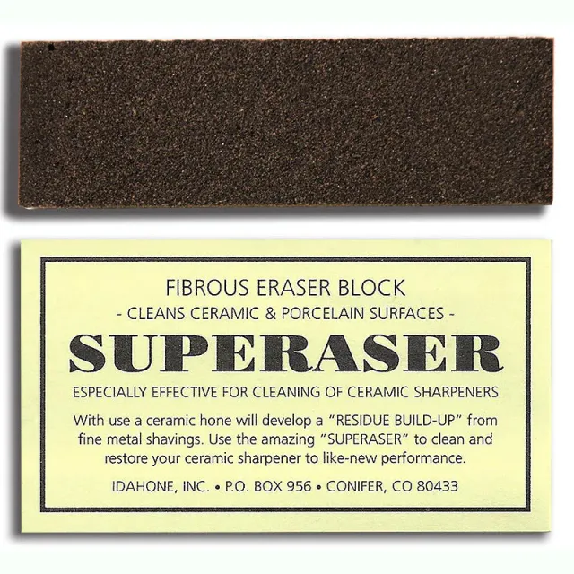 Wicked Edge Superaser gomma pulizia abrasivi ceramica