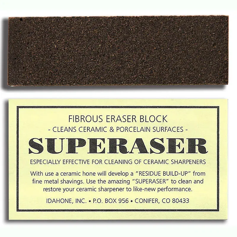 Wicked Edge Superaser gomma pulizia abrasivi ceramica